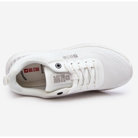 Chaussures de sport en maille pour femme Système de mousse à mémoire de forme Big Star LL274664 Blanc blanche 1