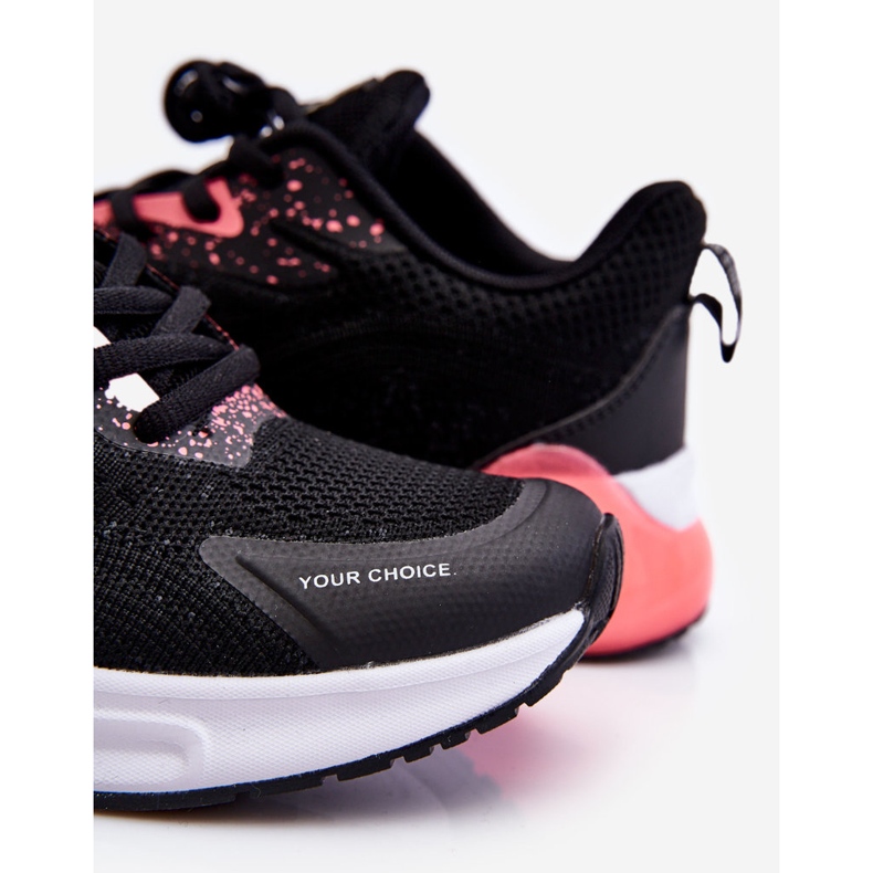 Système de mousse à mémoire de forme à la mode Chaussures de sport Big Star LL274318 Noir le noir 1