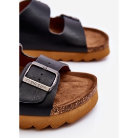 Chaussons Femme Classique Big Star LL274477 Noir 1