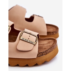 Chaussons Classiques Femme Big Star LL274478 Beige 1 Chaussons Classiques Femme Big Star LL274478 Beige 1