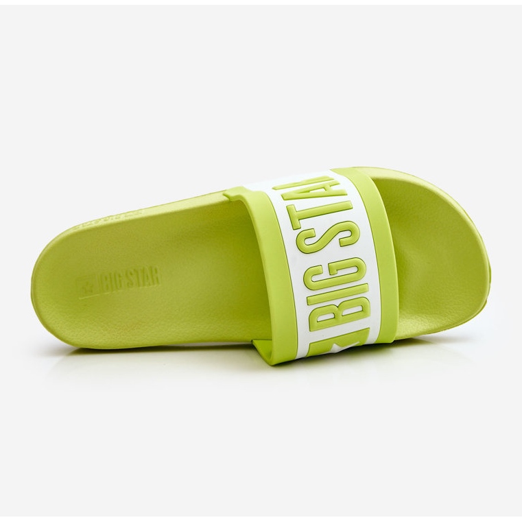 Chaussons Classiques Femme Big Star LL274742 Lime vert 1