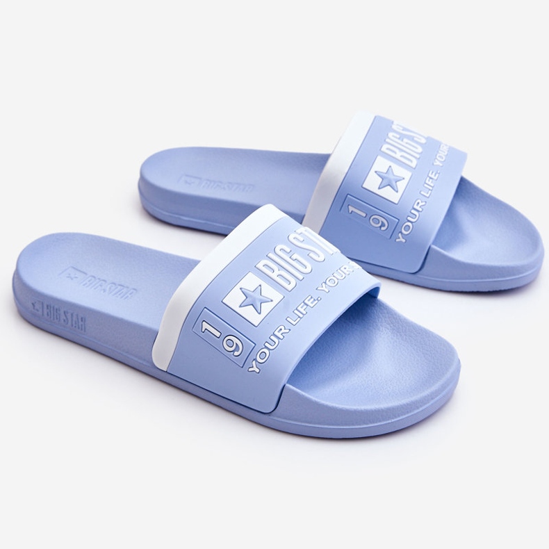 Chaussons Femme Big Star Light LL274734 Bleu Clair 1