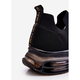 Chaussures de sport à enfiler pour femmes GOE LL2N4032 Noir 1