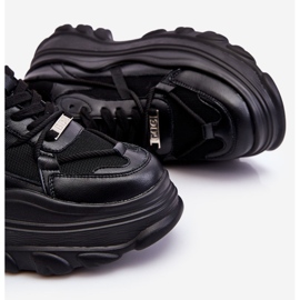 Chaussures De Sport Sur Une Plateforme Massive GOE LL2N4030 Noir 1