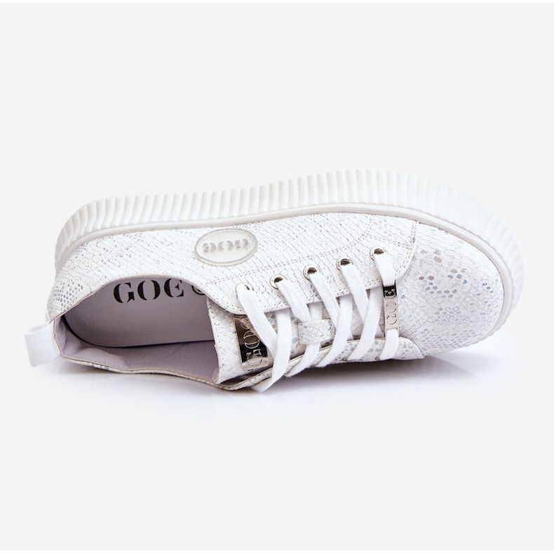Baskets Femme Chaussures de sport GOE JJ2N4126 Blanc blanche 1