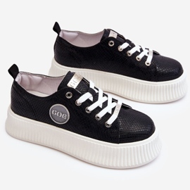Baskets Femme Chaussures de sport GOE JJ2N4127 Noir le noir 1
