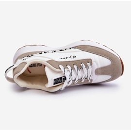 Baskets Femme Memory Foam System Big Star LL274957 Blanc 1