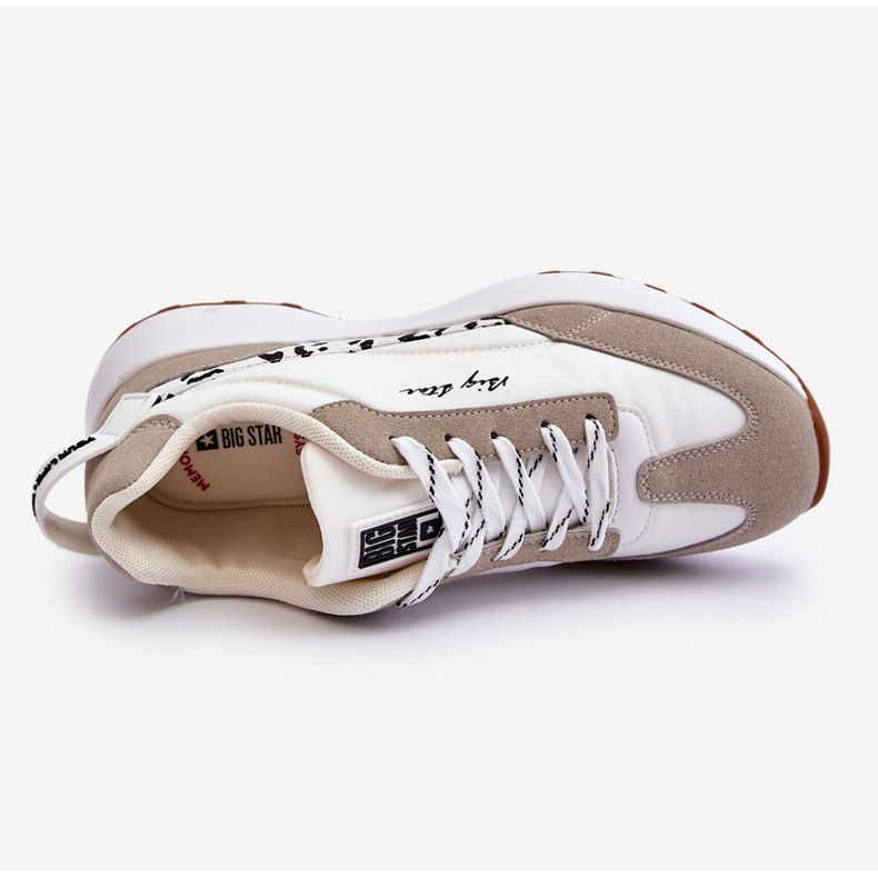 Baskets Femme Memory Foam System Big Star LL274957 Blanc 1