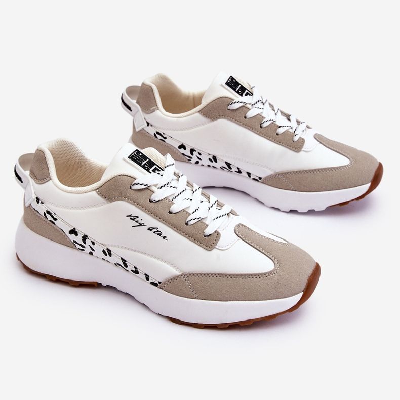 Baskets Femme Memory Foam System Big Star LL274957 Blanc blanche 2