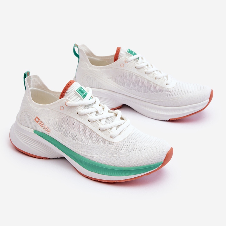 Chaussures Sports Légers Système Mousse Mémoire Big Star LL274328 Blanc 1