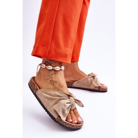 PS1 Chaussons Wendy en liège beige foncé 2 PS1 Chaussons Wendy en liège beige foncé 2