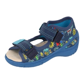 Befado chaussures pour enfants pu 065P168 bleu 2