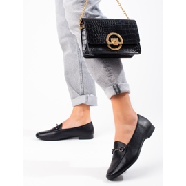 Mocassins femme VINCEZA noirs le noir 1