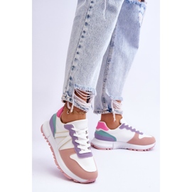 FB2 Chaussures de sport basses pour femme Multicolore Elliot blanc 2