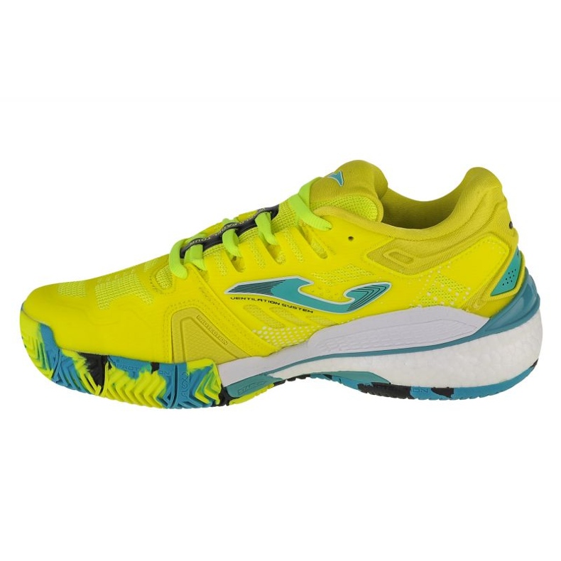 Chaussures Joma Slam Lady 2209 W TSLALW2209P jaune 1