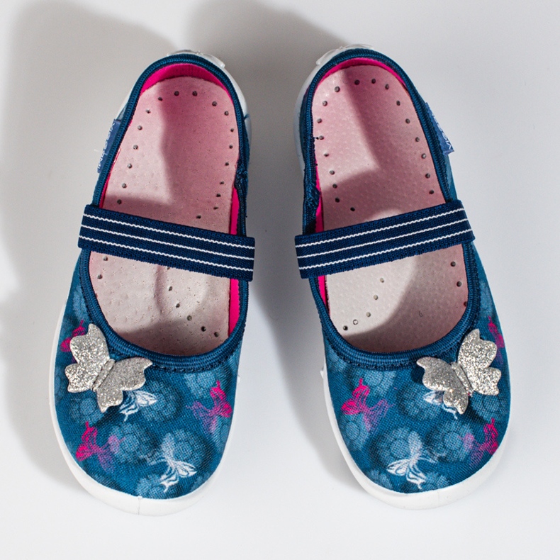 Chaussons Viggami bleus pour fille 1 Chaussons Viggami bleus pour fille 1