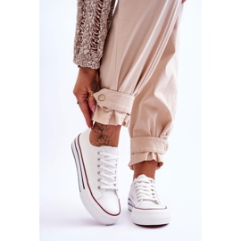 FB2 Baskets pour femmes sur une plate-forme massive White Ember blanc 1