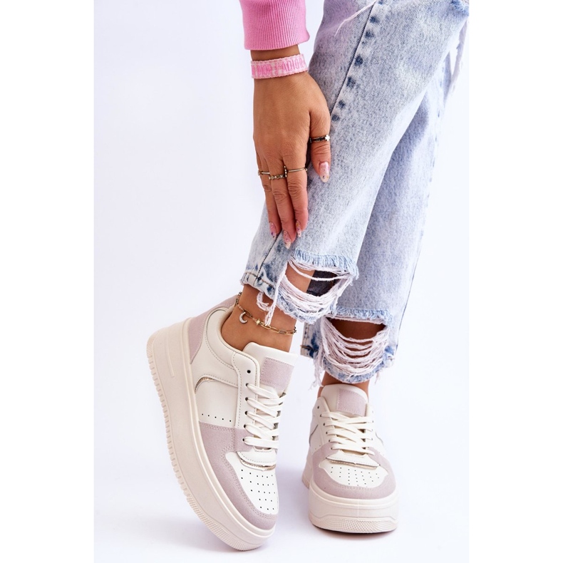 Bexley Baskets Hautes Plateforme Femme Beige Clair 1 Bexley Baskets Hautes Plateforme Femme Beige Clair 1