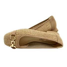 Ballerines femme Caprice 9-22503-20 311 Bark Comb beige 5