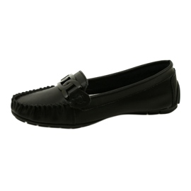 Mocassins en Cuir pour Femme Filippo DP4547 Noir 2
