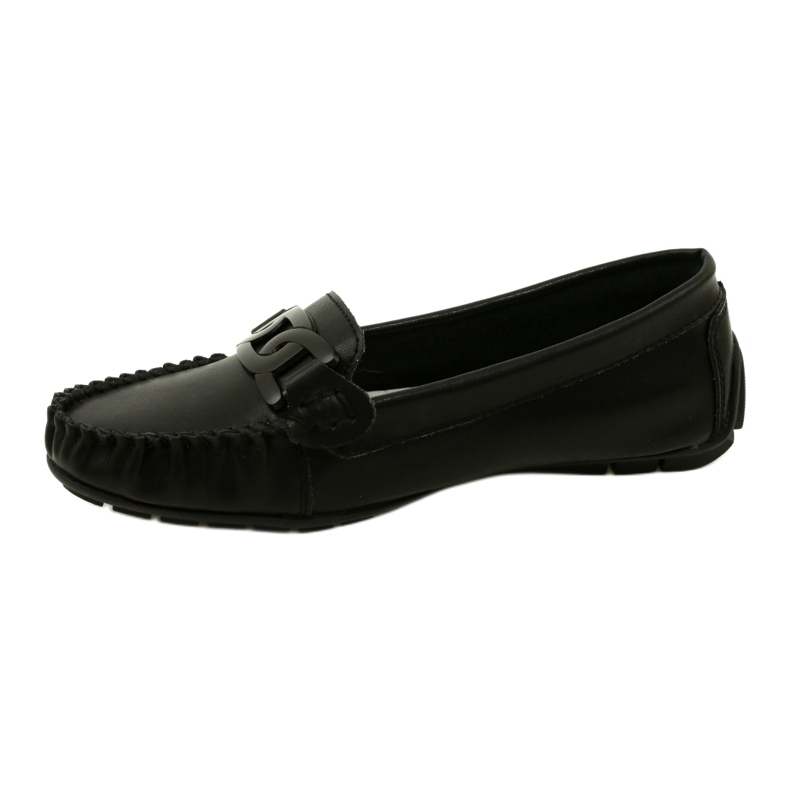 Mocassins en Cuir pour Femme Filippo DP4547 Noir 2