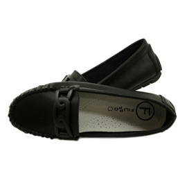 Mocassins en Cuir pour Femme Filippo DP4547 Noir 5