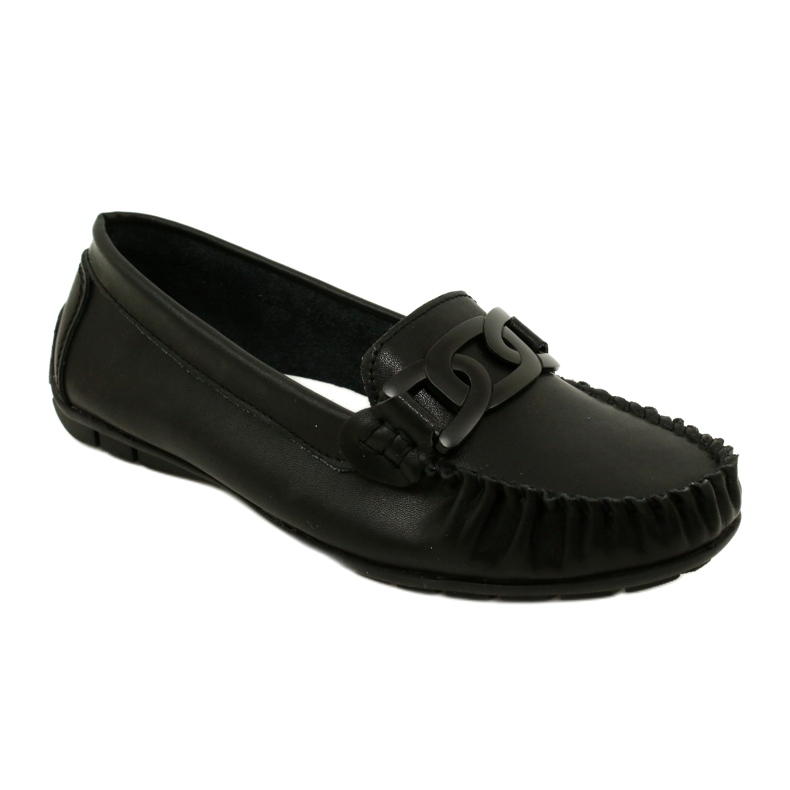 Mocassins en Cuir pour Femme Filippo DP4547 Noir 1