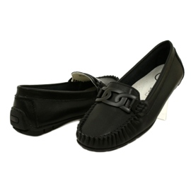 Mocassins en Cuir pour Femme Filippo DP4547 Noir 4