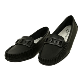 Mocassins en Cuir pour Femme Filippo DP4547 Noir le noir 3