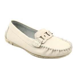 Mocassins en Cuir pour Femme Filippo DP4547 Beige 6