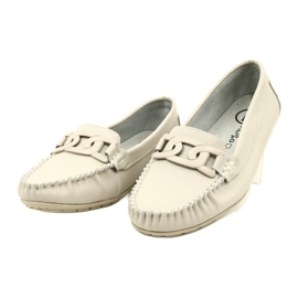Mocassins en Cuir pour Femme Filippo DP4547 Beige 8