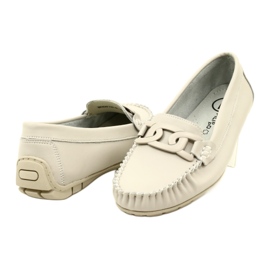 Mocassins en Cuir pour Femme Filippo DP4547 Beige 9 Mocassins en Cuir pour Femme Filippo DP4547 Beige 9