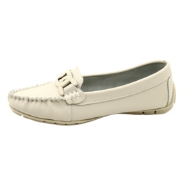 Mocassins en Cuir pour Femme Filippo DP4547 Beige 7