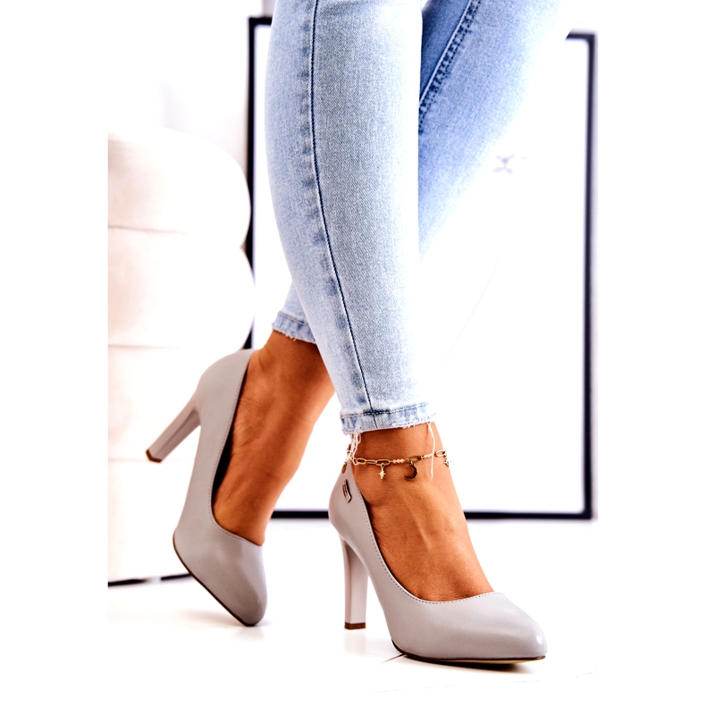 Escarpins pour femmes On a Heel Gris Sergio Leone Campbell 2