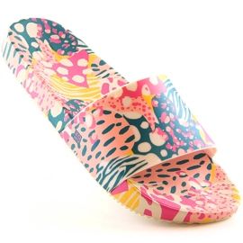 Pantoufles confortables pour femmes, élastiques, multicolores parfumées ZAXY Manifestar Color Slide HH285097 1