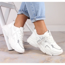 Chaussures de sport femme baskets blanc Vinceza 13584 blanche 1