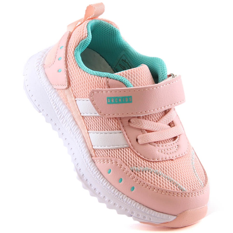 Atletico Chaussures de sport fille avec velcro rose AbcKids B933104083 1 Atletico Chaussures de sport fille avec velcro rose AbcKids B933104083 1