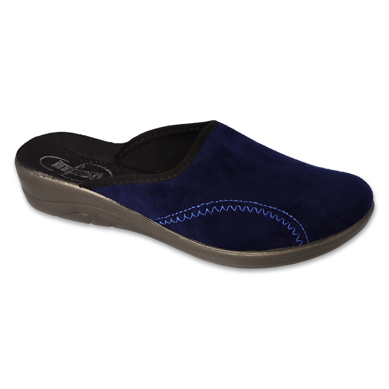 Befado chaussons femme en polyuréthane 552D019 bleu marine 2