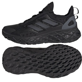 Chaussures de course adidas Web Boost Jr HQ4210 noir 1