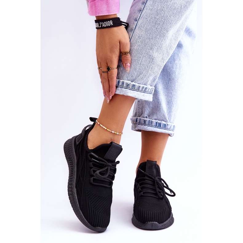 Baskets à enfiler pour femmes Big Star LL274711 Noir 1