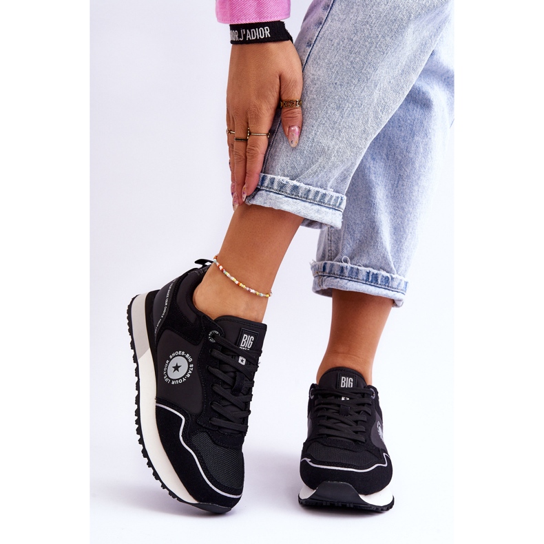 Baskets Femme Memory Foam System Big Star LL274541 Noir le noir 1