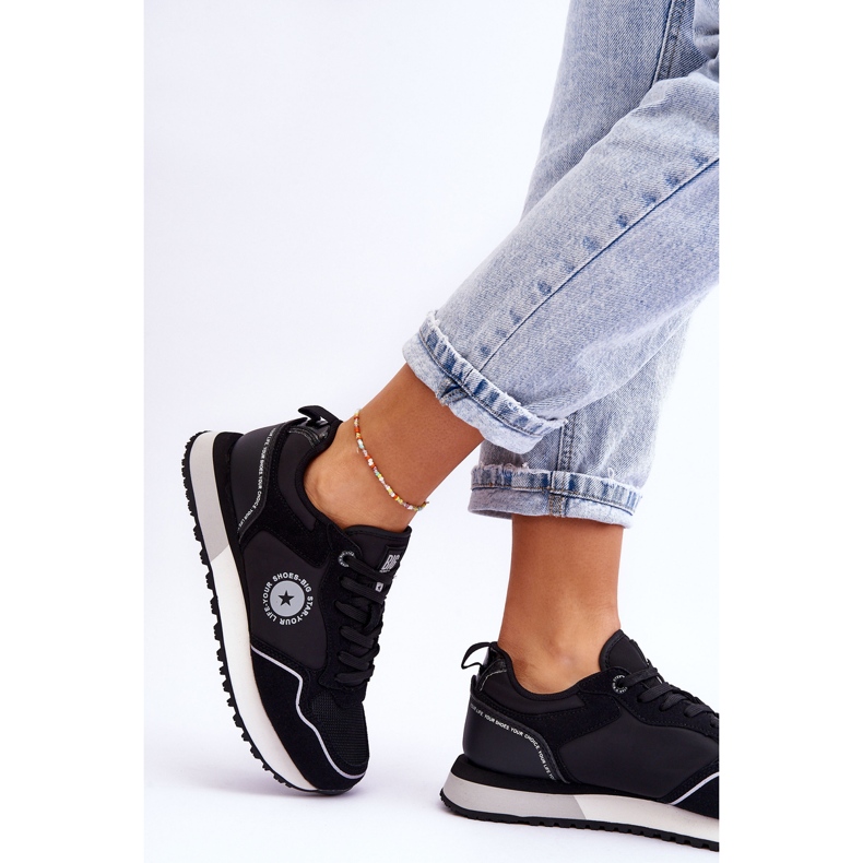 Baskets Femme Memory Foam System Big Star LL274541 Noir le noir 2