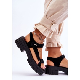 Sandales en Daim Femme Big Star LL276035 Noir le noir 3
