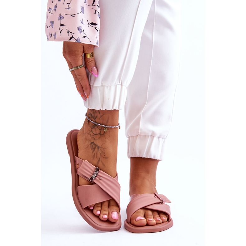 Chaussons Vegan Parfumés ZAXY JJ285216 Nude rose 1