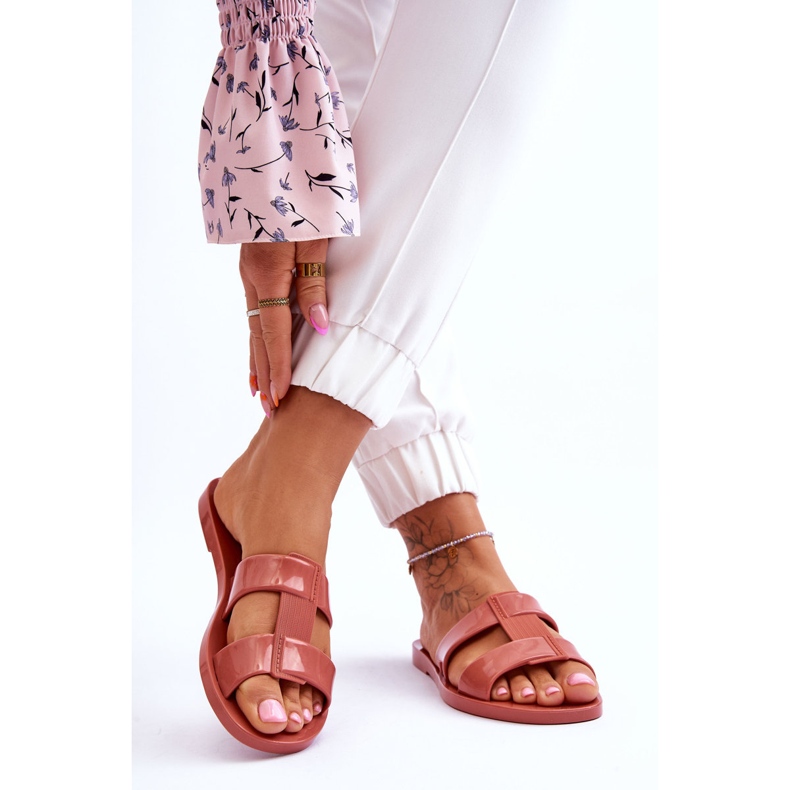 Chaussons Véganes à la Mode ZAXY JJ285262 Vieux Rose 2 Chaussons Véganes à la Mode ZAXY JJ285262 Vieux Rose 2