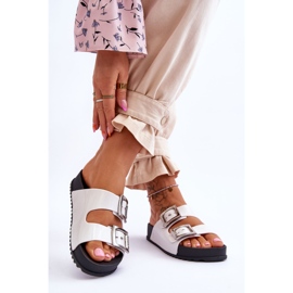 Chaussons Lisses Femme ZAXY HH285159 Blanc 2