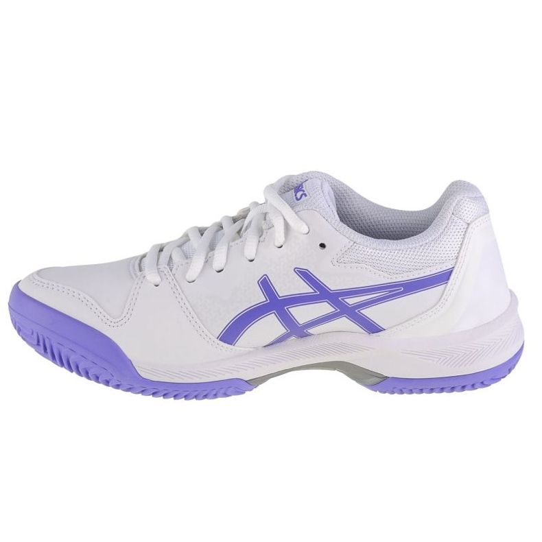 Chaussures Asics Gel-Dedicate 7 Clay W 1042A168-104 blanche 1 Chaussures Asics Gel-Dedicate 7 Clay W 1042A168-104 blanche 1