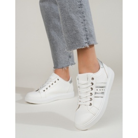 Chaussures de sport classiques pour femmes blanches Shelovet 1