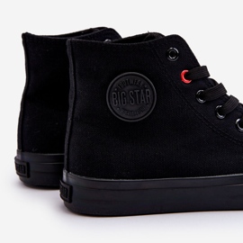 Baskets montantes classiques pour femmes Big Star T274033 Noir le noir 1