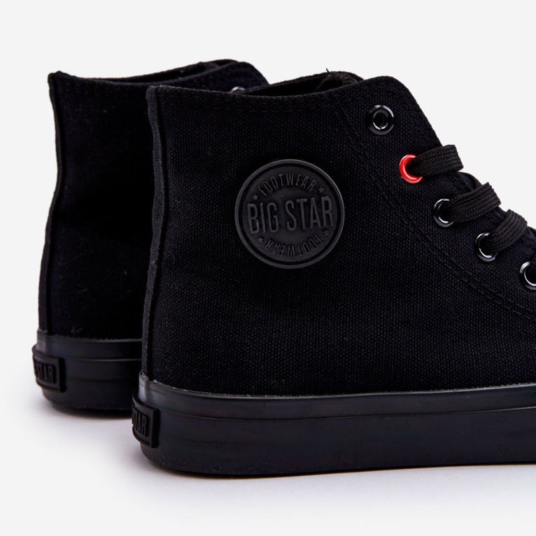 Baskets montantes classiques pour femmes Big Star T274033 Noir 1